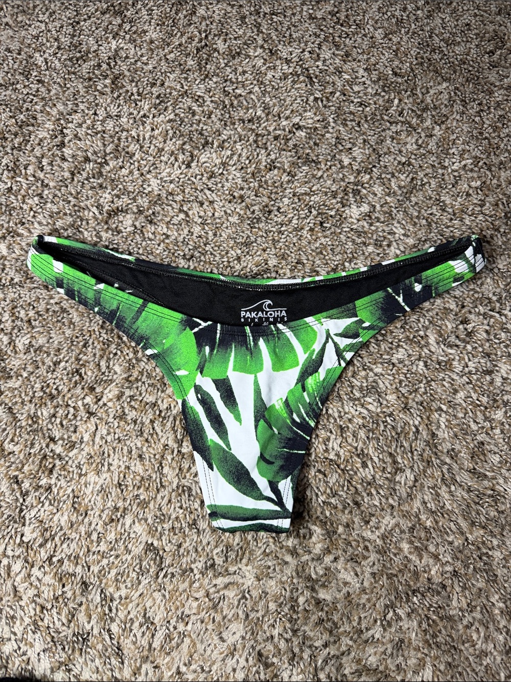 Pakaloha Koki Bikini Bottom Monstera